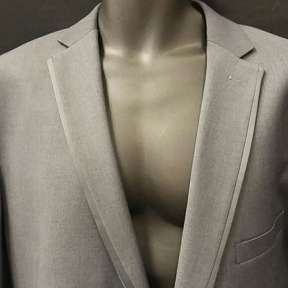 MEN'S CARDI INT.  STEEL GREY SLIM FIT TUXEDO 42L - Picture 2 of 8